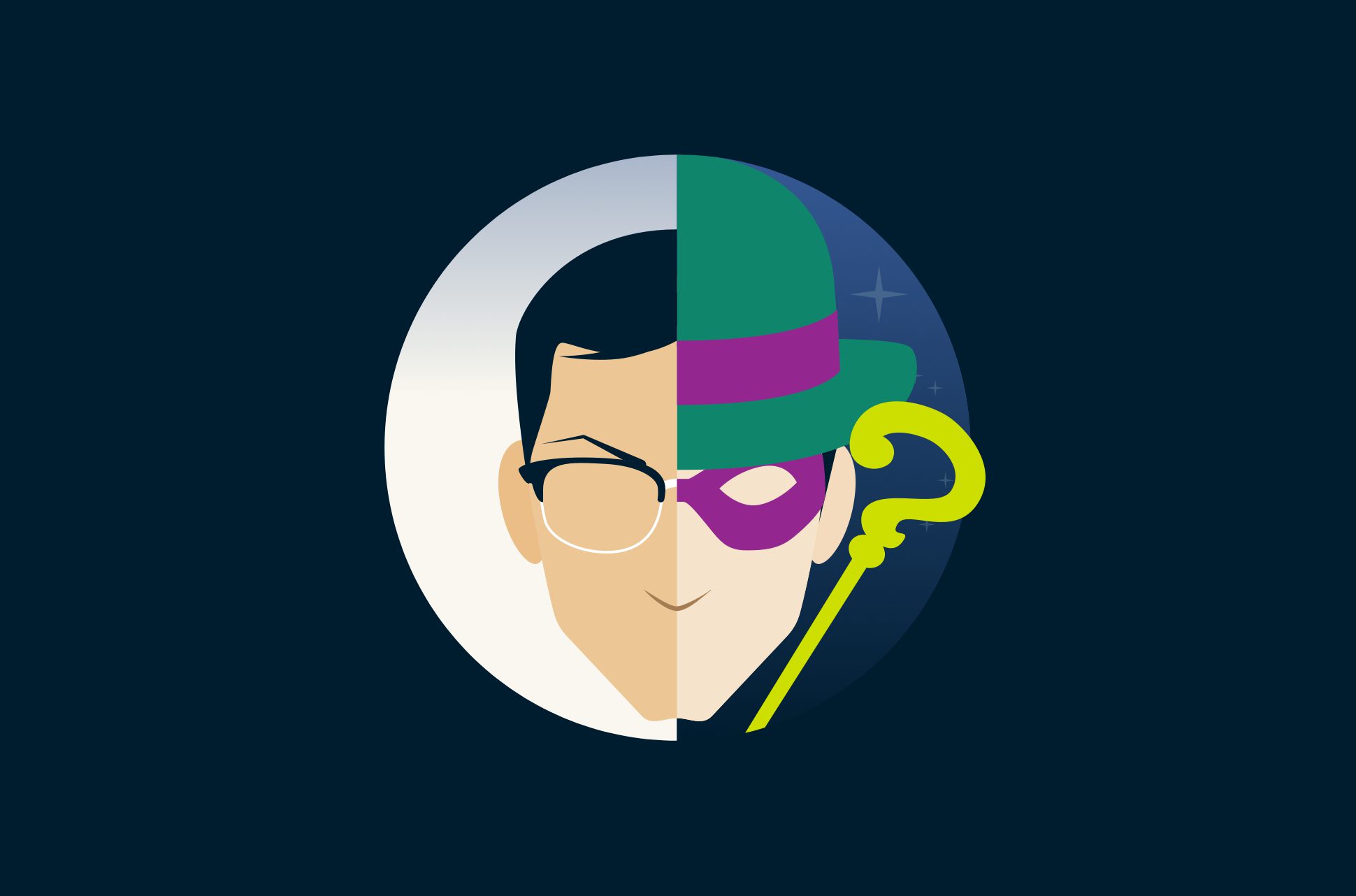 Riddler and Edward Nygma.