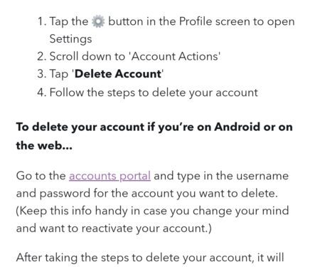 How to delete your Snapchat account permanently