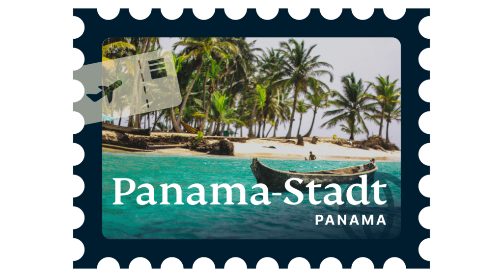 Panama, dargestellt auf einer Briefmarke