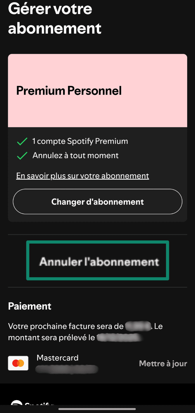 Tap Cancel Subscription Fr
