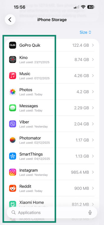 Listing all installed apps on iOS.