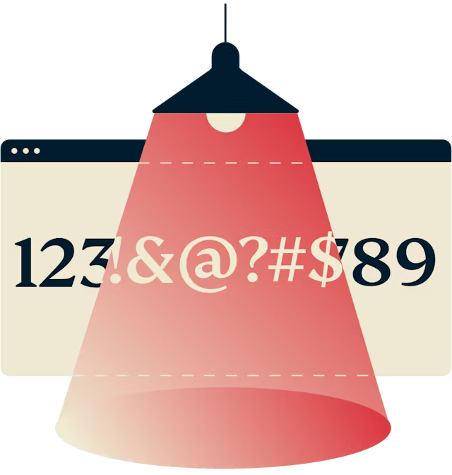 โคมไฟแสดงเส้นหมายเลขที่เข้ารหัส