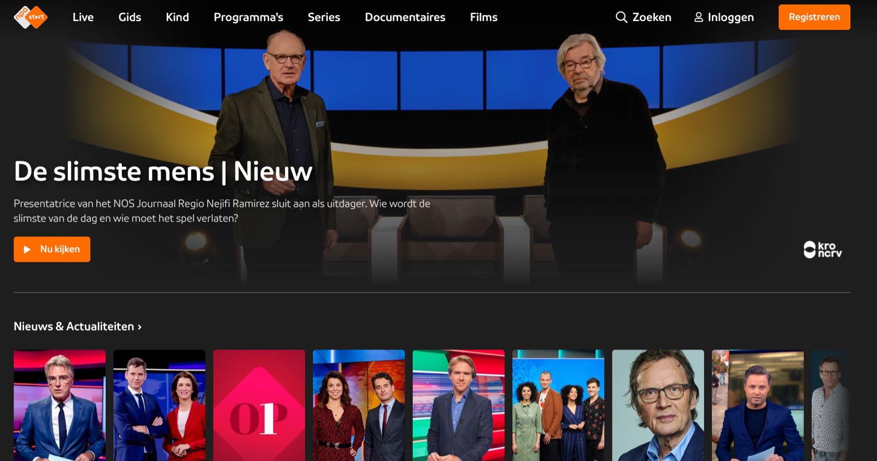 Stream NOS in Dutch with a VPN