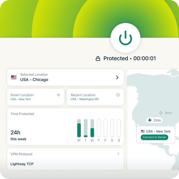 Expressvpn Linux Dashboard
