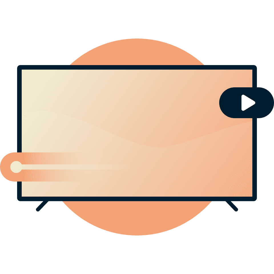 Smart TV VPN för att använda mediastreamer-tjänsten.