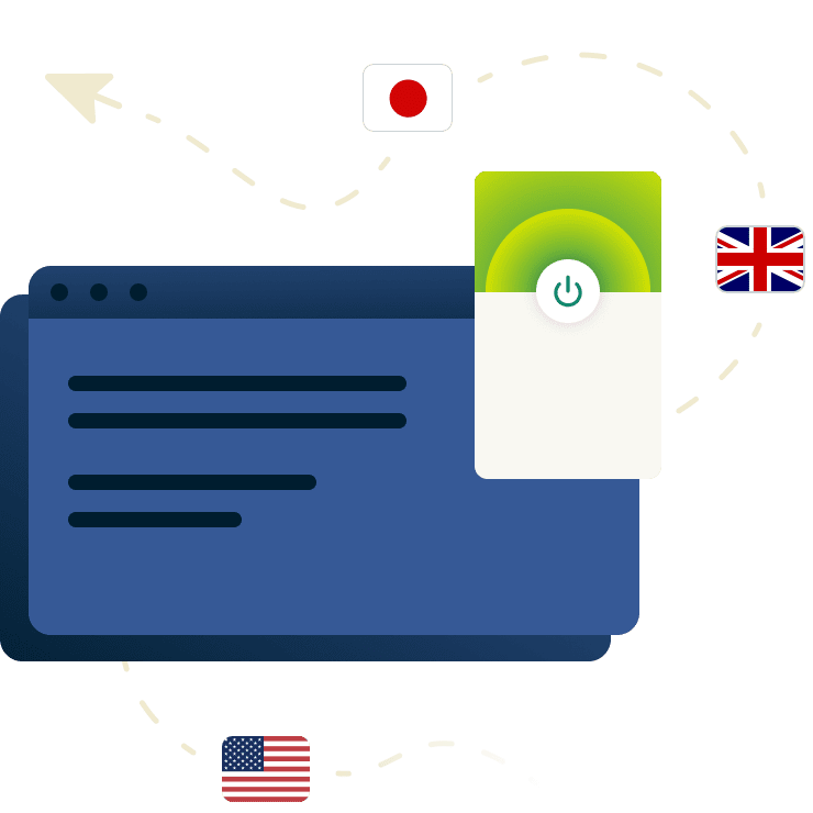Koristite ExpressVPN ekstenziju pregledača za GUI.